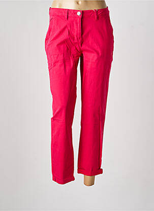 Pantalon chino talie joasă talie joasă roz CECIL femeie