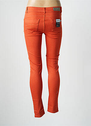 Blugi skinny elasticitate talie joasă portocaliu LES P'TITES BOMBES femeie