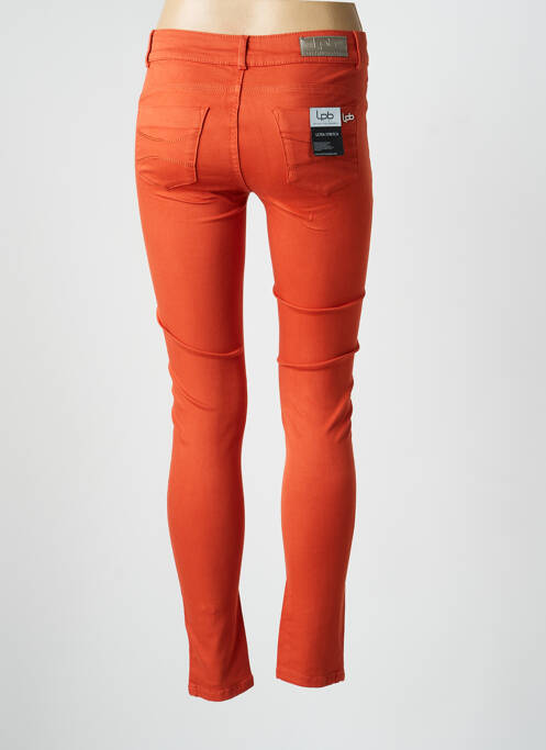 Blugi skinny elasticitate talie joasă portocaliu LES P'TITES BOMBES femme
