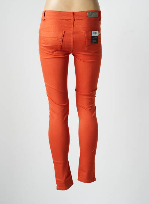Blugi skinny elasticitate talie joasă portocaliu LES P'TITES BOMBES femme