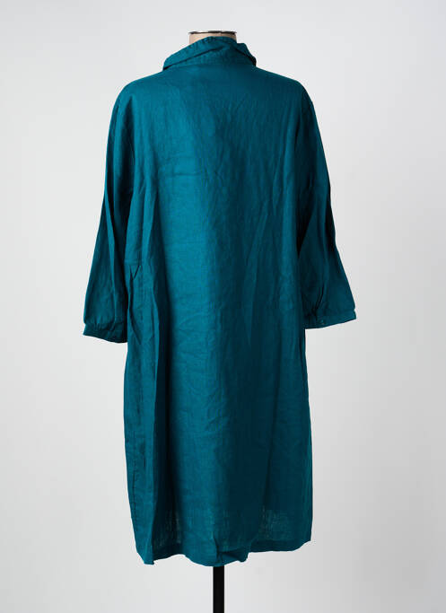 Rochie midi mâneci 3/4 mâneci 3/4 verde CECIL femme