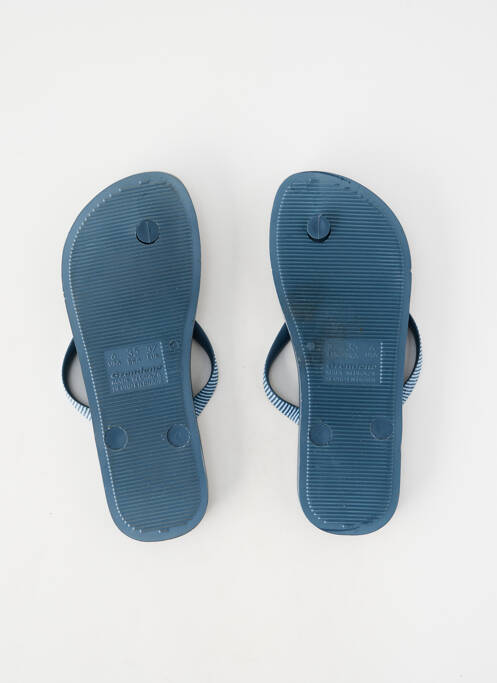 Șlapi vârf deschis toc plat până la 3 cm albastru IPANEMA femme