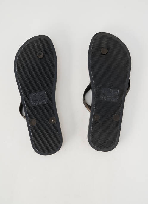 Șlapi vârf deschis toc plat până la 3 cm negru IPANEMA femme