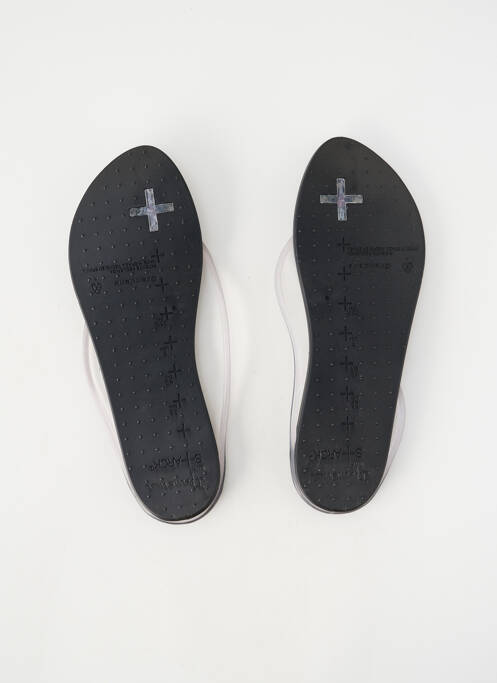 Șlapi vârf deschis toc plat până la 3 cm negru IPANEMA femme