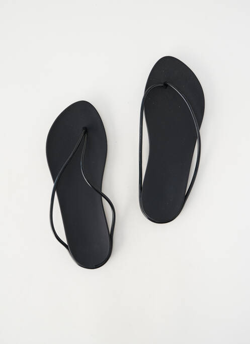 Șlapi vârf deschis toc plat până la 3 cm negru IPANEMA femme