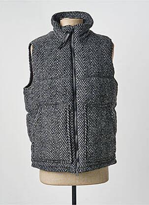 Geacă matlasată buzunare fără glugă gri DSTREZZED homme