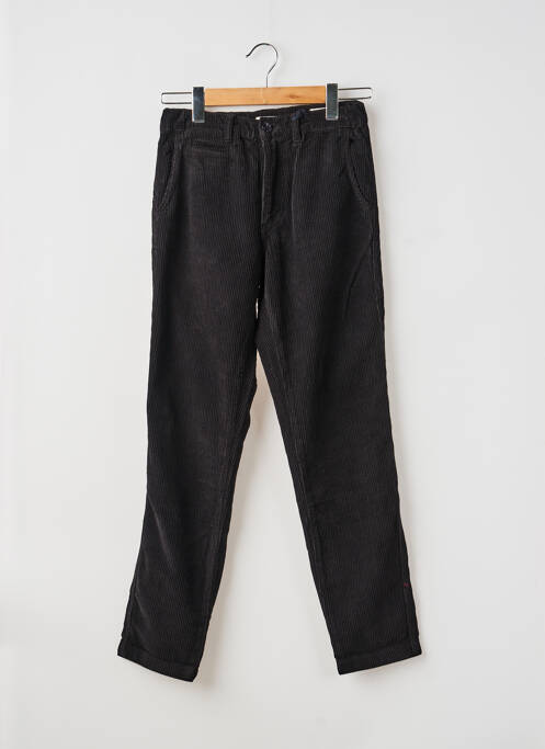 Pantalon chino elasticitate mărime normală negru HERO SEVEN homme