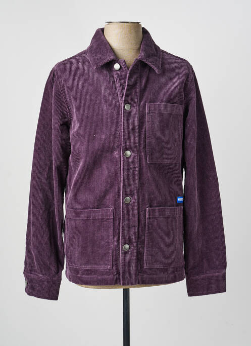 Jachete casual închidere cu nasturi pe față violet HERO homme