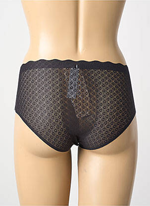 Chilot elasticitate negru SLOGGI femeie