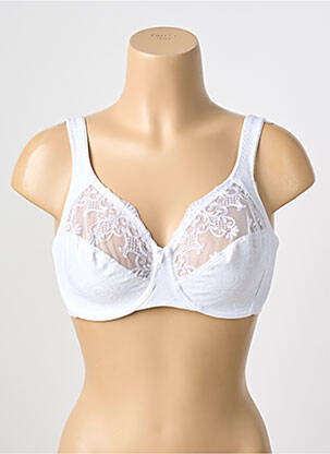 Sutien broderie alb TRIUMPH femeie