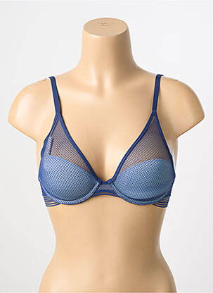 Sutien fără armatură top sutien modelat albastru TRIUMPH femme