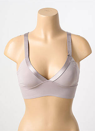Sutien fără armatură sutiene gri SLOGGI femme