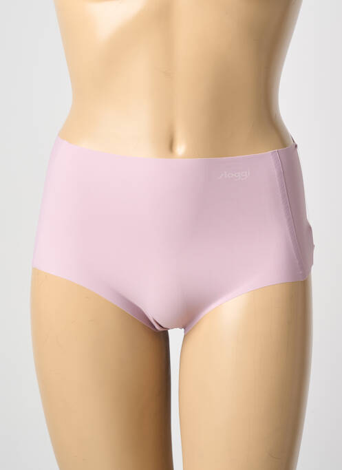 Chilot cu talie înaltă efect material satinat violet SLOGGI femme