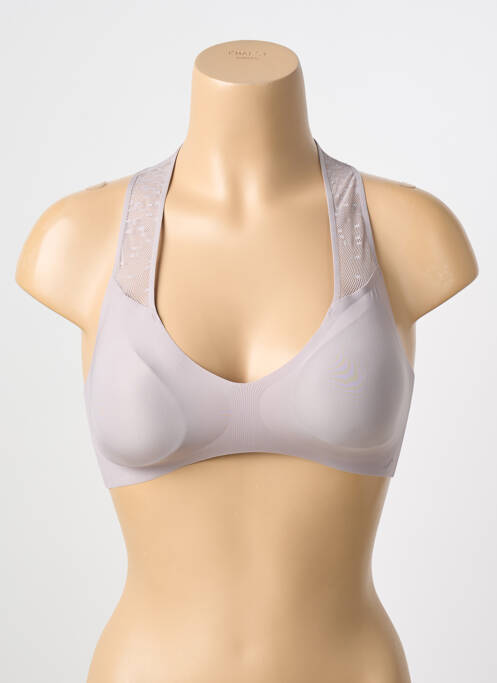 Sutien fără armatură sutiene gri SLOGGI femme