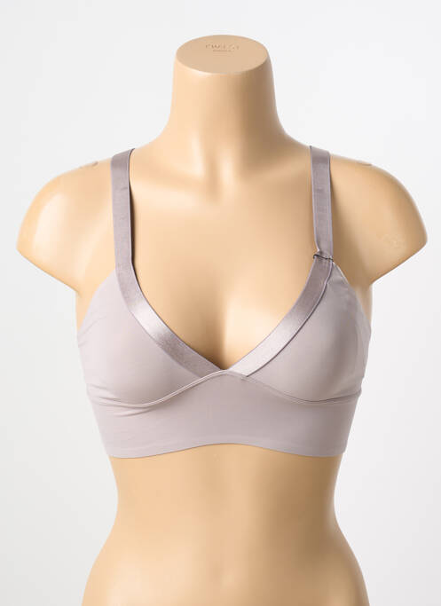 Sutien fără armatură sutiene gri SLOGGI femme