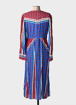 Rochie midi mâneci lungi mâneci lungi albastru AN' GE femeie