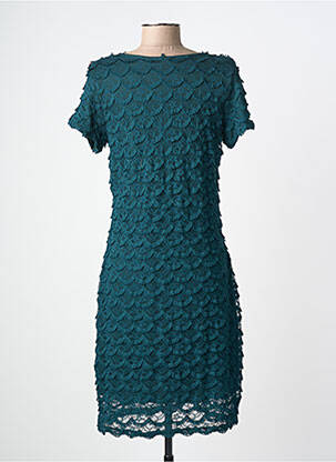 Rochie midi mâneci scurte mâneci scurte verde EGERIE femeie