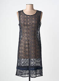 Rochie midi fără mâneci fără mâneci albastru LA FEE MARABOUTEE femeie