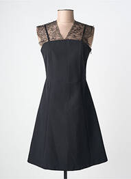 Rochie scurtă fără mâneci fără mâneci negru ONE STEP femeie