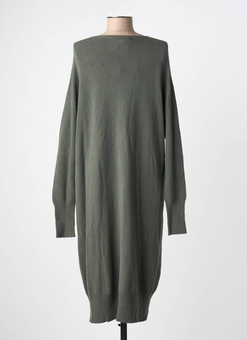 Rochie pulover guler în v mâneci lungi verde LA FEE MARABOUTEE femme