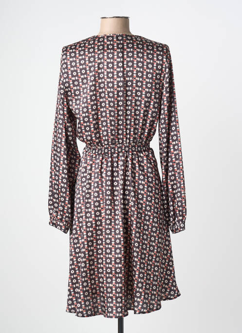 Rochie scurtă mâneci lungi mâneci lungi negru AN' GE femme