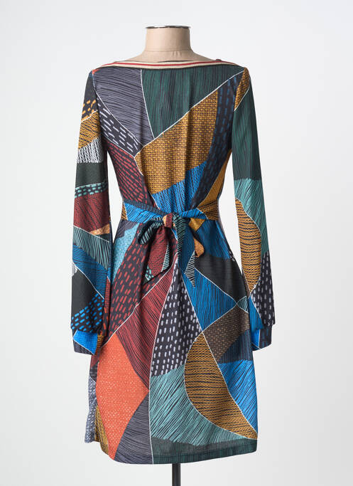 Rochie scurtă mâneci lungi mâneci lungi albastru LOLESFILLES femme