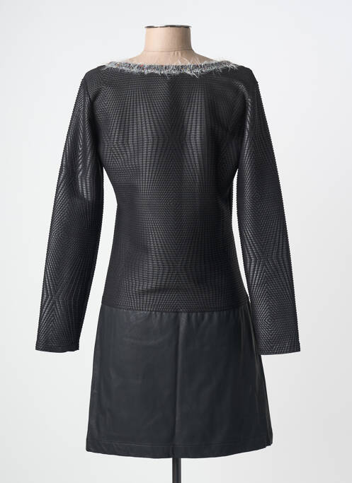 Rochie scurtă mâneci lungi mâneci lungi negru LOLESFILLES femme