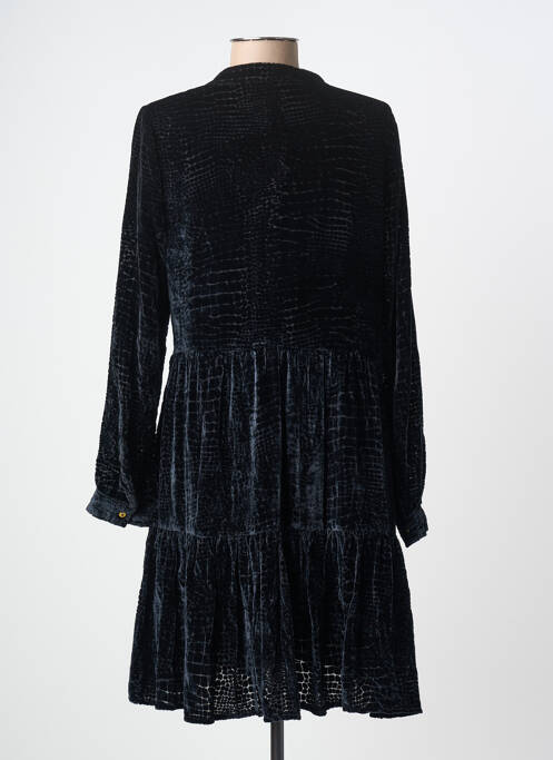 Rochie scurtă mâneci lungi mâneci lungi negru LEO & UGO femme