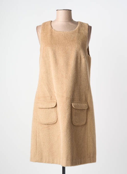 Rochie midi fără mâneci fără mâneci maro RIVER WOODS femme