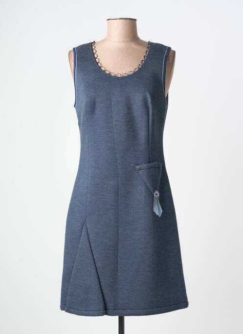 Rochie scurtă fără mâneci fără mâneci albastru LOLESFILLES femme