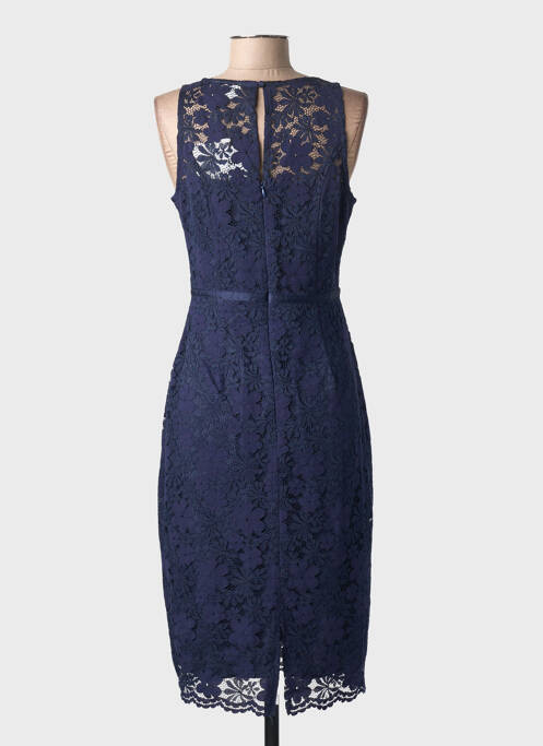 Rochie scurtă fără mâneci fără mâneci albastru MARINA V femme