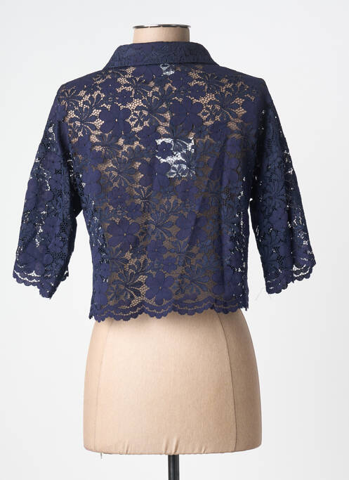 Cămașă mâneci scurte mâneci scurte albastru MARINA V femme