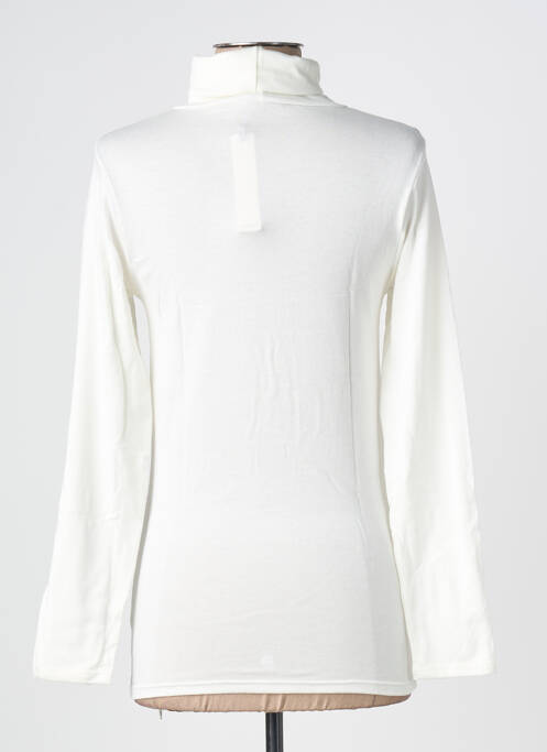 Top țesătură jersey mâneci lungi bej LEMAHIEU femme