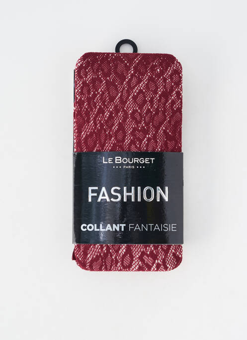 Colanți elasticitate roșu LE BOURGET femme
