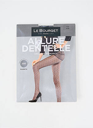 Colanți imprimeu cu buline negru LE BOURGET femme