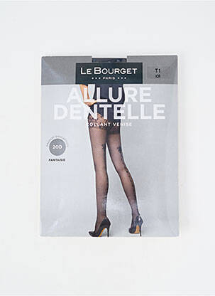 Colanți elasticitate negru LE BOURGET femme