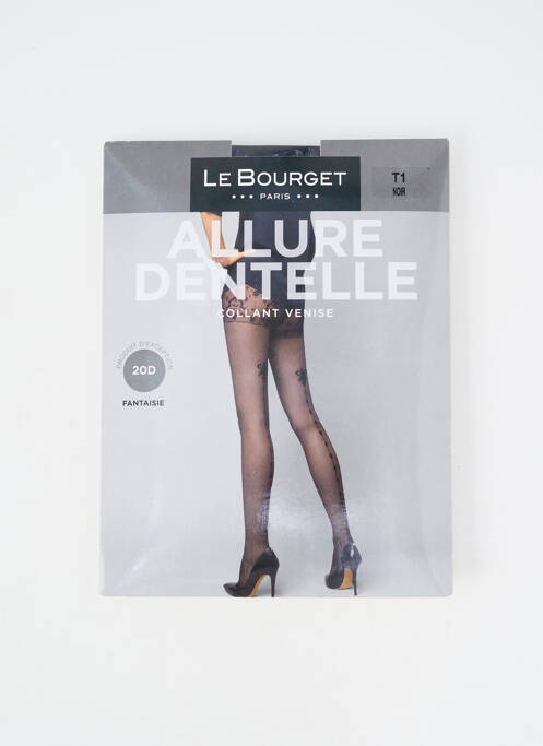 Colanți elasticitate negru LE BOURGET femme