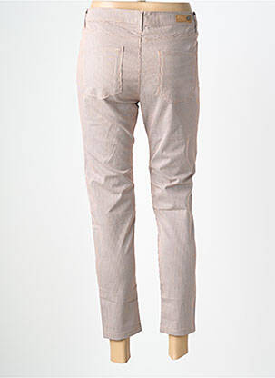 Pantalon 7/8 țesătură poplin mărime normală portocalie DENIM STUDIO femeie