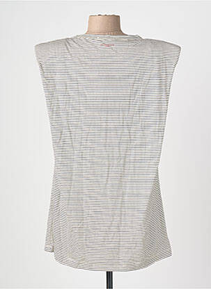 Tricou elasticitate mâneci scurte bej OPULLENCE femeie