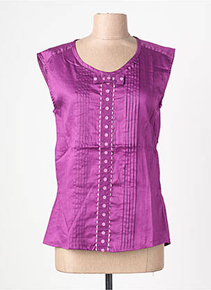 Top elasticitate fără mâneci violet ROSALITA MC GEE femeie