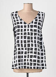 Top croială fluidă fără mâneci negru SCHOOL RAG femme