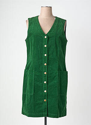 Rochie midi fără mâneci fără mâneci verde BENSIMON femeie