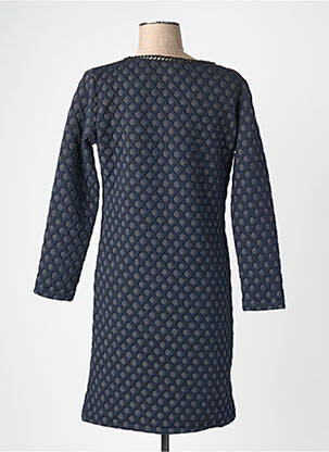 Rochie scurtă mâneci lungi mâneci lungi albastru LO! LES FILLES femeie