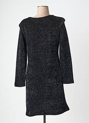 Rochie midi mâneci lungi mâneci lungi negru LO! LES FILLES femeie