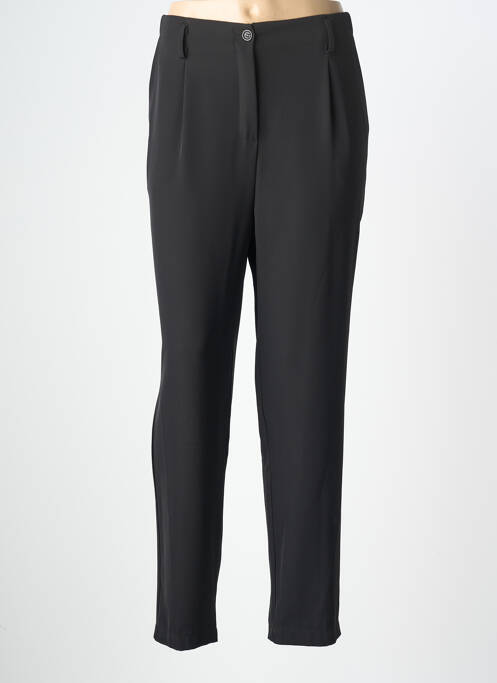 Pantalon slim buzunare talie înaltă negru LA FEE MARABOUTEE femme