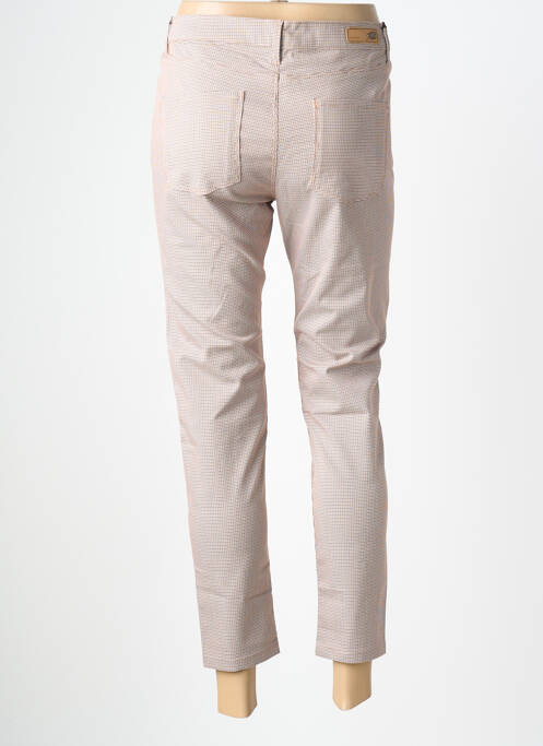 Pantalon 7/8 țesătură poplin mărime normală portocaliu DENIM STUDIO femme