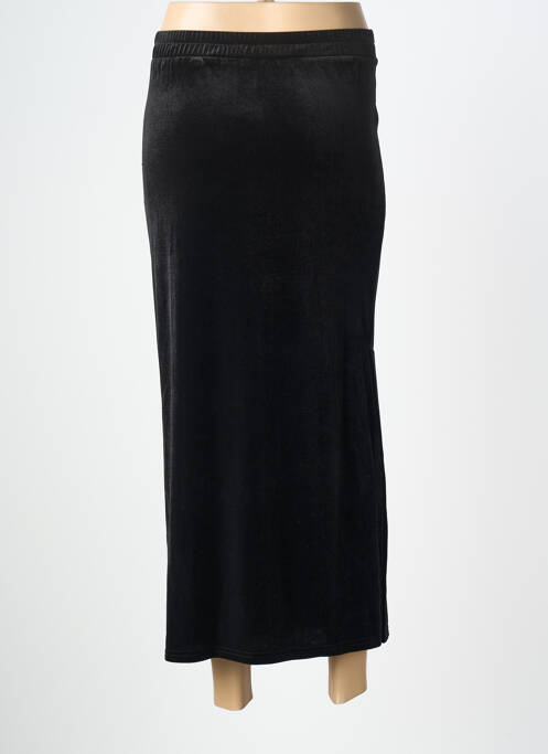 Fustă midi elasticitate negru AN' GE femme