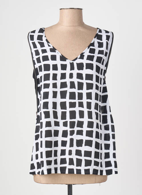 Top croială fluidă fără mâneci negru SCHOOL RAG femme
