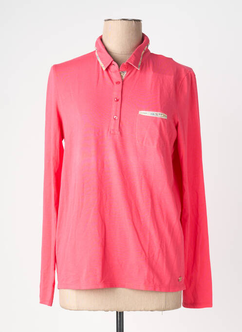 Polo mâneci lungi mâneci lungi roz HARRIS WILSON femme