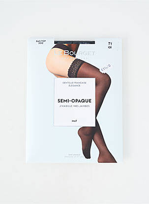 Colanți elasticitate negru LE BOURGET femme